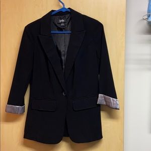 3/4 sleeve blazer